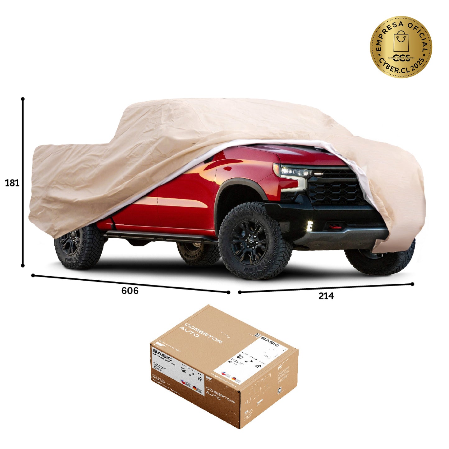 Funda para Auto Impermeable - Basic