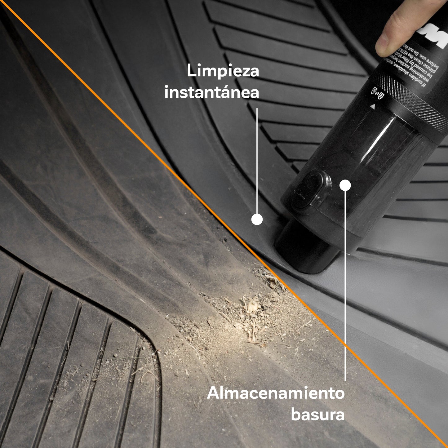 Aspiradora Soplador Inalámbrica Portátil – Limpieza Total para Auto