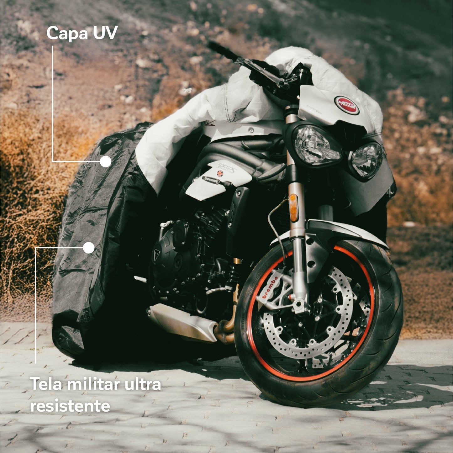 Funda para Moto Impermeable - Deluxe