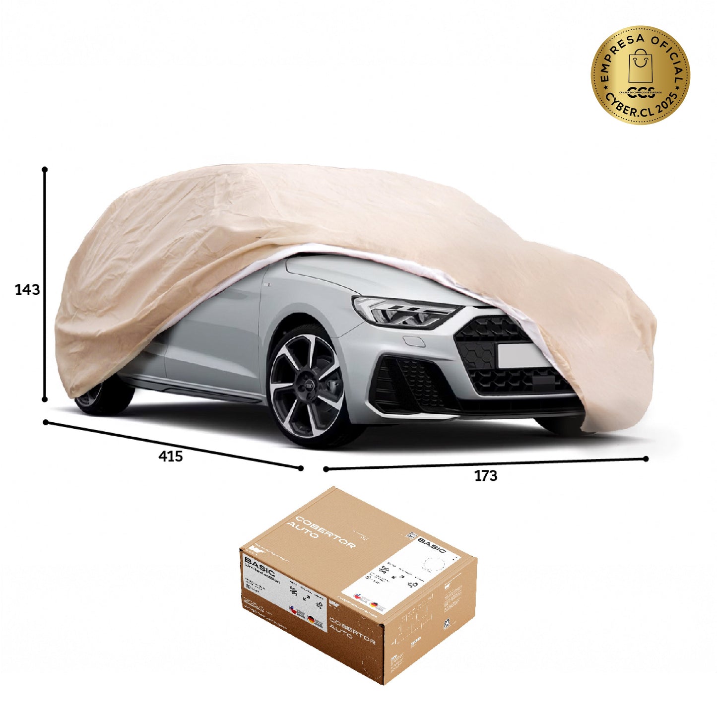 Funda para Auto Impermeable - Basic