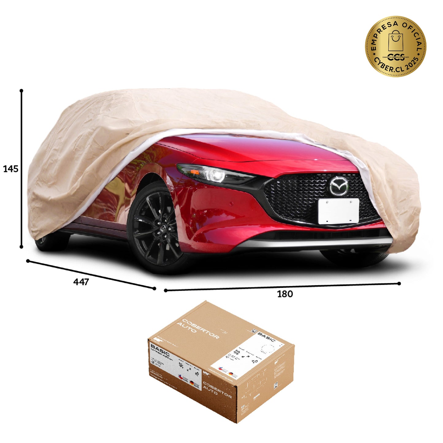 Funda para Auto Impermeable - Basic