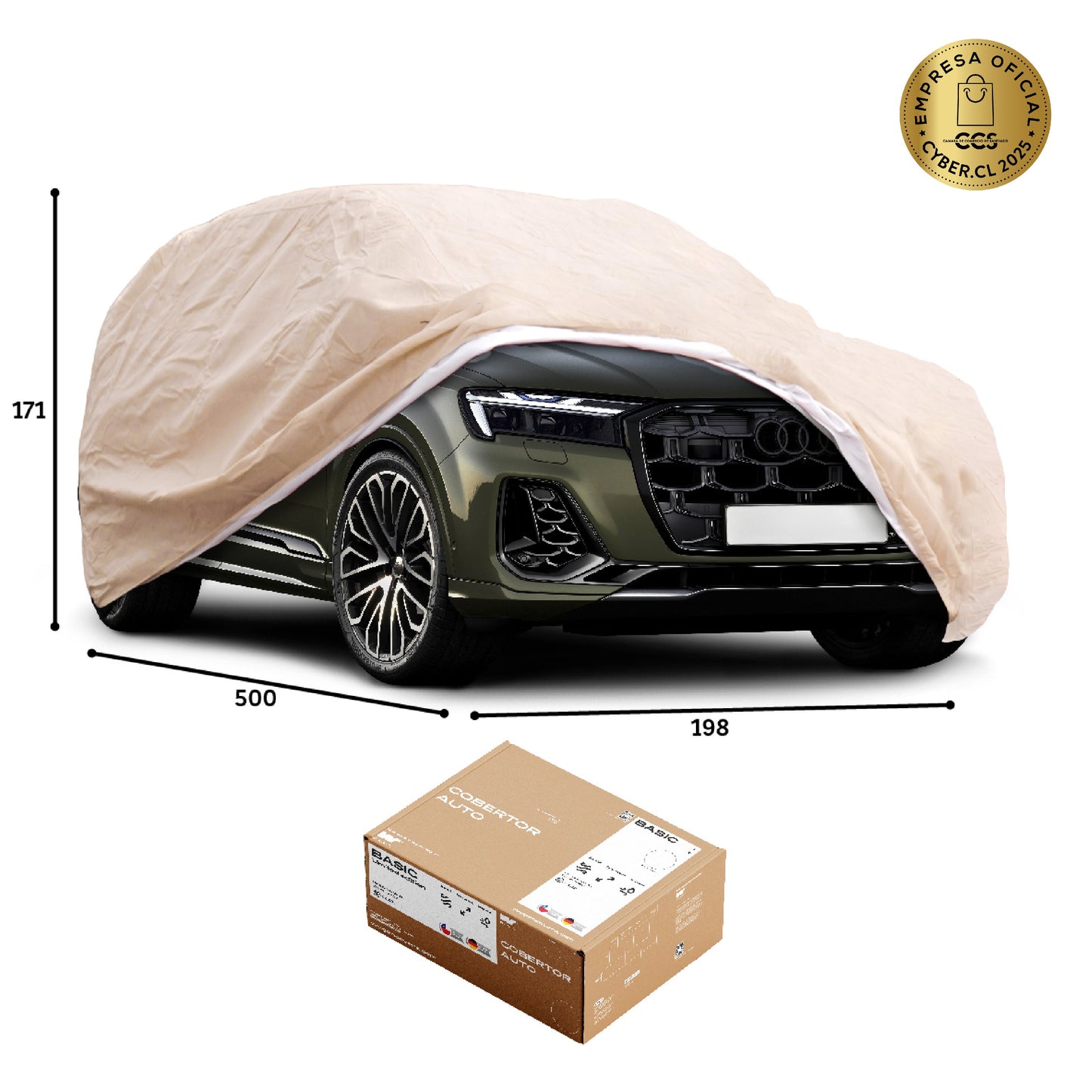 Funda para Auto Impermeable - Basic