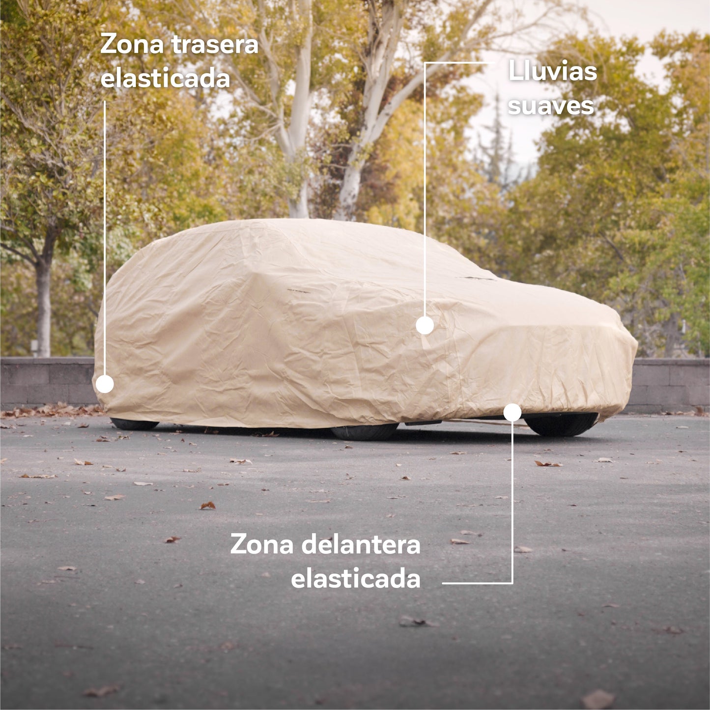 Funda para Auto Impermeable - Basic