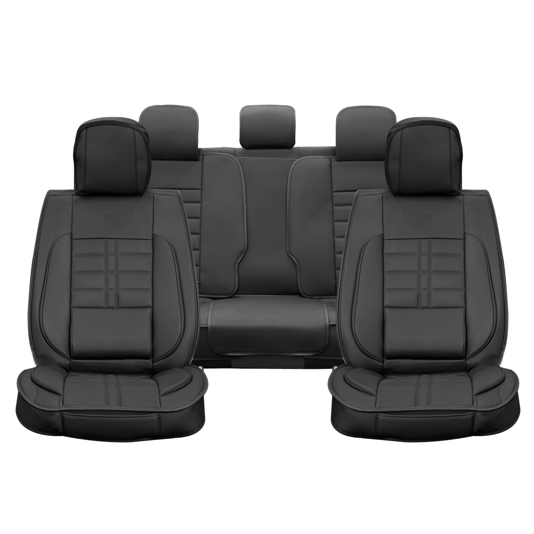 Fundas Asiento Auto Deluxe de Cuerina Adaptable