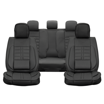Fundas Asiento Auto Deluxe de Cuerina Adaptable