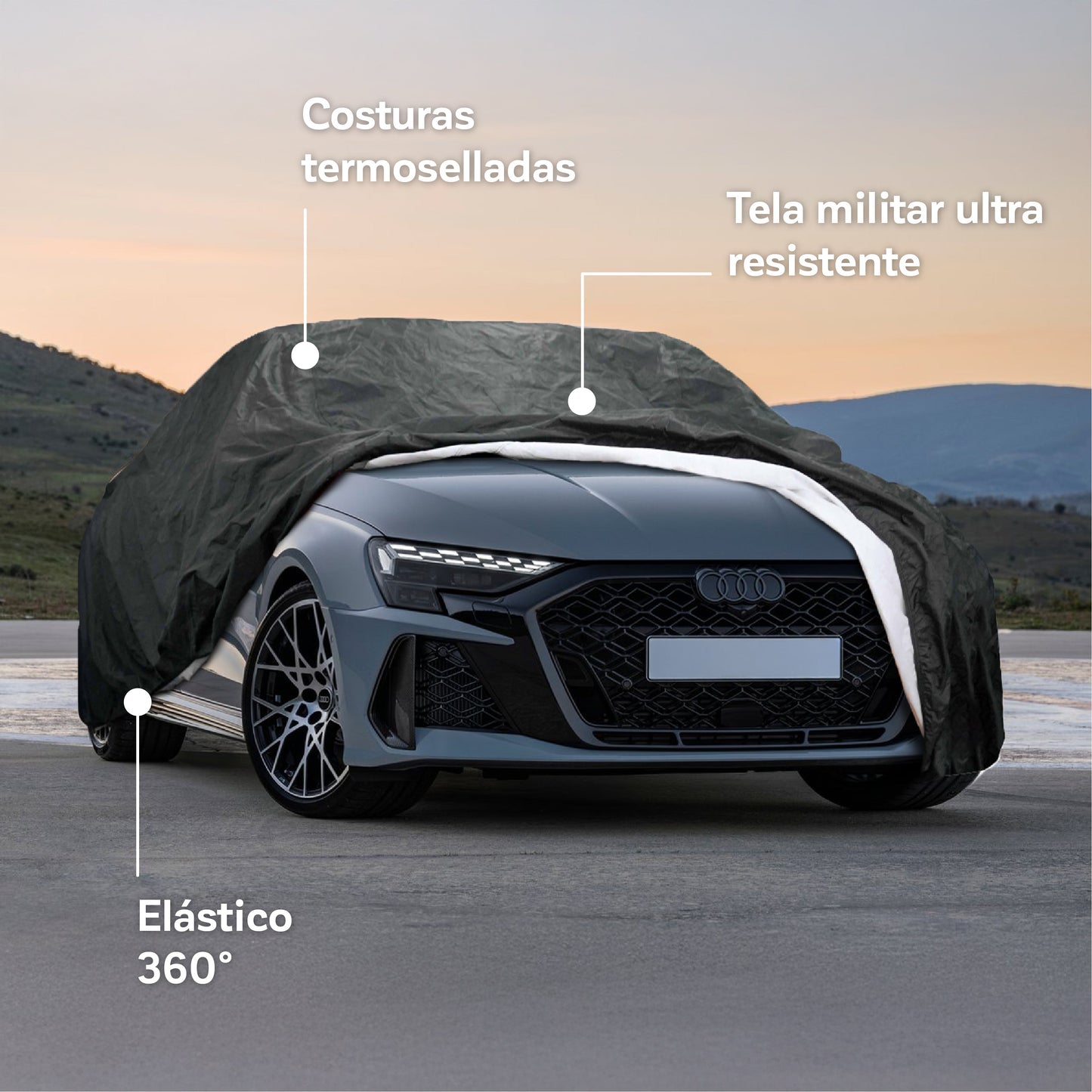 Funda para Auto Impermeable - Deluxe